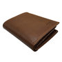 Portemonnee Heren Lichtbruin Leer Billfold