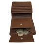 Portemonnee Heren Lichtbruin Leer Billfold