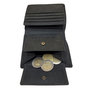 Portemonnee Heren Zwart Buffelleer Billfold