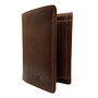 Heren Portemonnee Bruin Leer Billfold