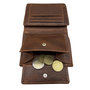 Heren Portemonnee Bruin Leer Billfold