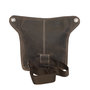 Motortas Beentas Heuptas van Donkerbruin Leer