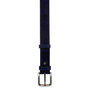 Riem Heren Riem Dames 4.5 cm van Donkerblauw Suede