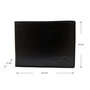 Portemonnee Heren Billfold van Zwart Leer