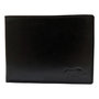 Portemonnee Heren Billfold van Zwart Leer