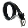 Tailleriem Dames - 2 cm Riem Dames - Zwart Leer
