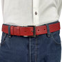 Riem - Riem Heren of Dames – Rood Leer - 4 cm breed