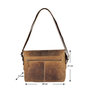Messenger Bag Van Lichtbruin Buffelleer