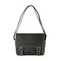 Zwarte Messenger Bag Van Trendy Buffelleer