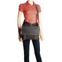 Zwarte Messenger Bag Van Trendy Buffelleer