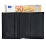 Pasjeshouder Creditcardhouder van Zwart Leer
