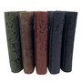 Zwart Leren Dames Portemonnee met Bloemenprint