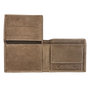 Heren Portemonnee - Billfold Model van Cognac Buffelleer