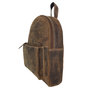 Compacte Rugzak van Cognac Buffelleer