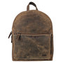 Compacte Rugzak van Cognac Buffelleer