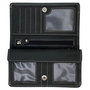 Spacious Wallet for Women from Black Buffalo Leather