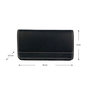 Spacious Wallet for Women from Black Buffalo Leather