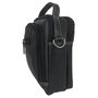 Zwart Leren Crossbody Schoudertasje of Heuptasje 