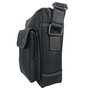 Zwarte Crossbody Schoudertas Van Echt Leer