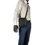 Leren Schoudertas Crossbody Tas Zwart