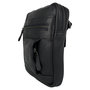 Leren Schoudertas Crossbody Tas Zwart