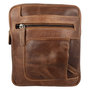 Leren Schoudertas Crossbody Tas Lichtbruin