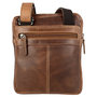 Leren Schoudertas Crossbody Tas Lichtbruin