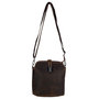 Crossbody Schoudertas van Cognac Buffelleer