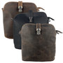 Crossbody Schoudertas van Cognac Buffelleer