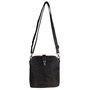 Donkerbruine Leren Crossbody Tas - Schoudertas