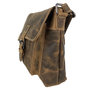 Schoudertas Unisex van Cognac Buffelleer