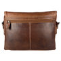 Messenger Bag Schoudertas van Lichtbruin Leer