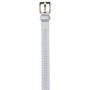 Riem Heren - Riem Dames - Wit Leer 4 cm breed