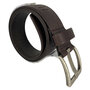 Riem Heren - Riem Dames - Donkerbruin Leer 4 cm breed