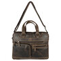 Laptoptas voor 15.6 inch Laptops Donkerbruin Buffelleer