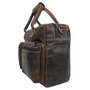 Westernbag - Laptoptas 13 inch Laptop Donkerbruin Buffelleer