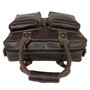 Westernbag - Laptoptas 13 inch Laptop Donkerbruin Buffelleer