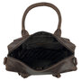 Westernbag - Laptoptas 13 inch Laptop Donkerbruin Buffelleer