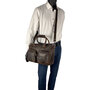 Westernbag - Laptoptas 13 inch Laptop Donkerbruin Buffelleer