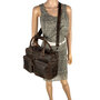 Westernbag - Laptoptas 13 inch Laptop Donkerbruin Buffelleer
