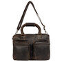 Westernbag - Laptoptas 13 inch Laptop Donkerbruin Buffelleer