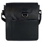 Crossbody Schoudertas Heren en Dames Zwart Leer
