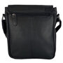 Crossbody Schoudertas Heren en Dames Zwart Leer
