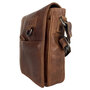 Crossbody Schoudertas Heren en Dames Cognac Leer