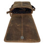 Schoudertas Dames of Heren van Cognac Buffelleer