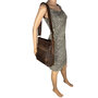 Crossbody Schoudertas Dames van Cognac Buffelleer