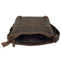 Crossbody Schoudertas Dames van Cognac Buffelleer