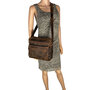 Schoudertas Crossbody Tas  van Cognac Buffelleer