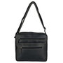 Schoudertas Crossbody Tas  van Zwart Buffelleer