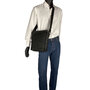 Schoudertas Crossbody Tas Heren of Dames Zwart